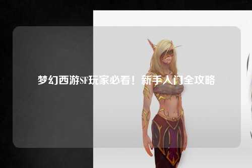 夢幻西游SF玩家必看！新手入門全攻略