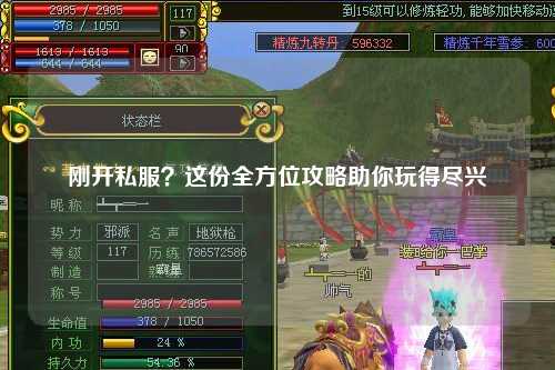 剛開私服？這份全方位攻略助你玩得盡興