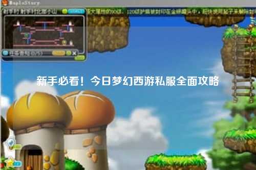 新手必看！今日夢幻西游私服全面攻略