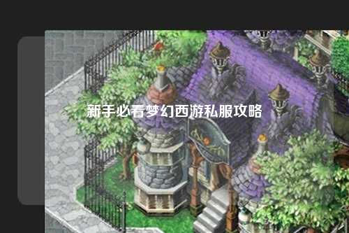 新手必看夢(mèng)幻西游私服攻略