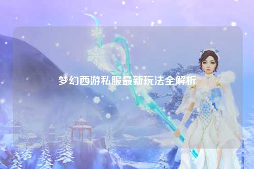 夢(mèng)幻西游私服最新玩法全解析