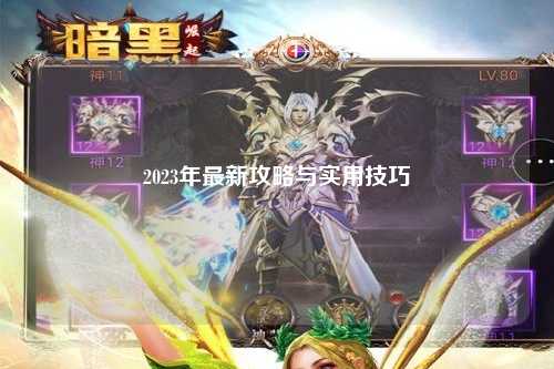 2023年最新攻略與實(shí)用技巧
